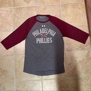 3/4 Length Phillies Tee